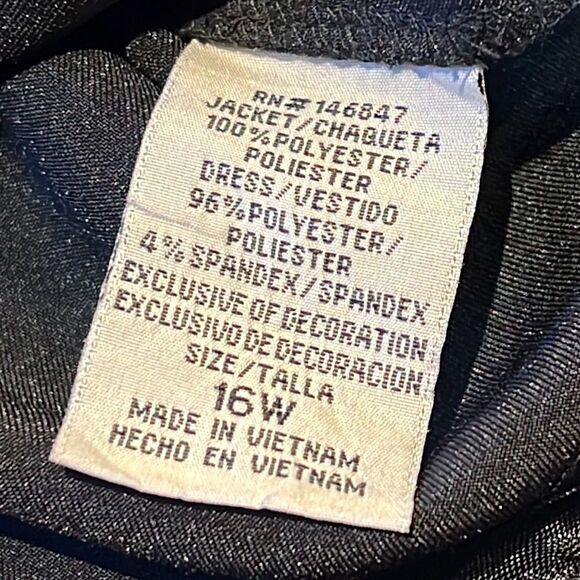 MAYA Brooke Plus Size Sleeveless Shift Sheath Gem Embellished Cocktail Dress - Picture 5 of 5